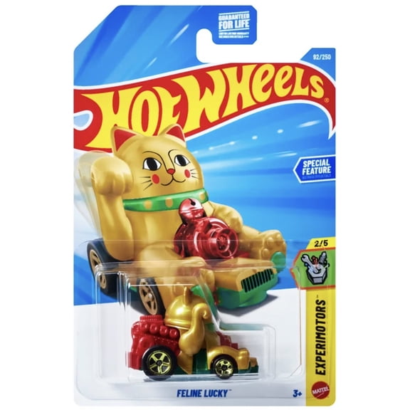 Hot Wheels Feline Lucky Experimotors New 2026