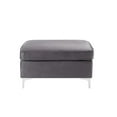 thumbnail image 2 of ACME Jaszira Ottoman in Gray, 2 of 3