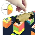 thumbnail image 6 of FORMRS Acrylic Clipboard with Low Profile Clip Standard A4 Letter Size, 12.5" x 9", Green Cubes, 6 of 8