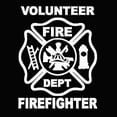 thumbnail image 2 of Naierhg Volunteer Firefighter Car Vehicle Body Window Reflective Decals Sticker Decor, 2 of 4