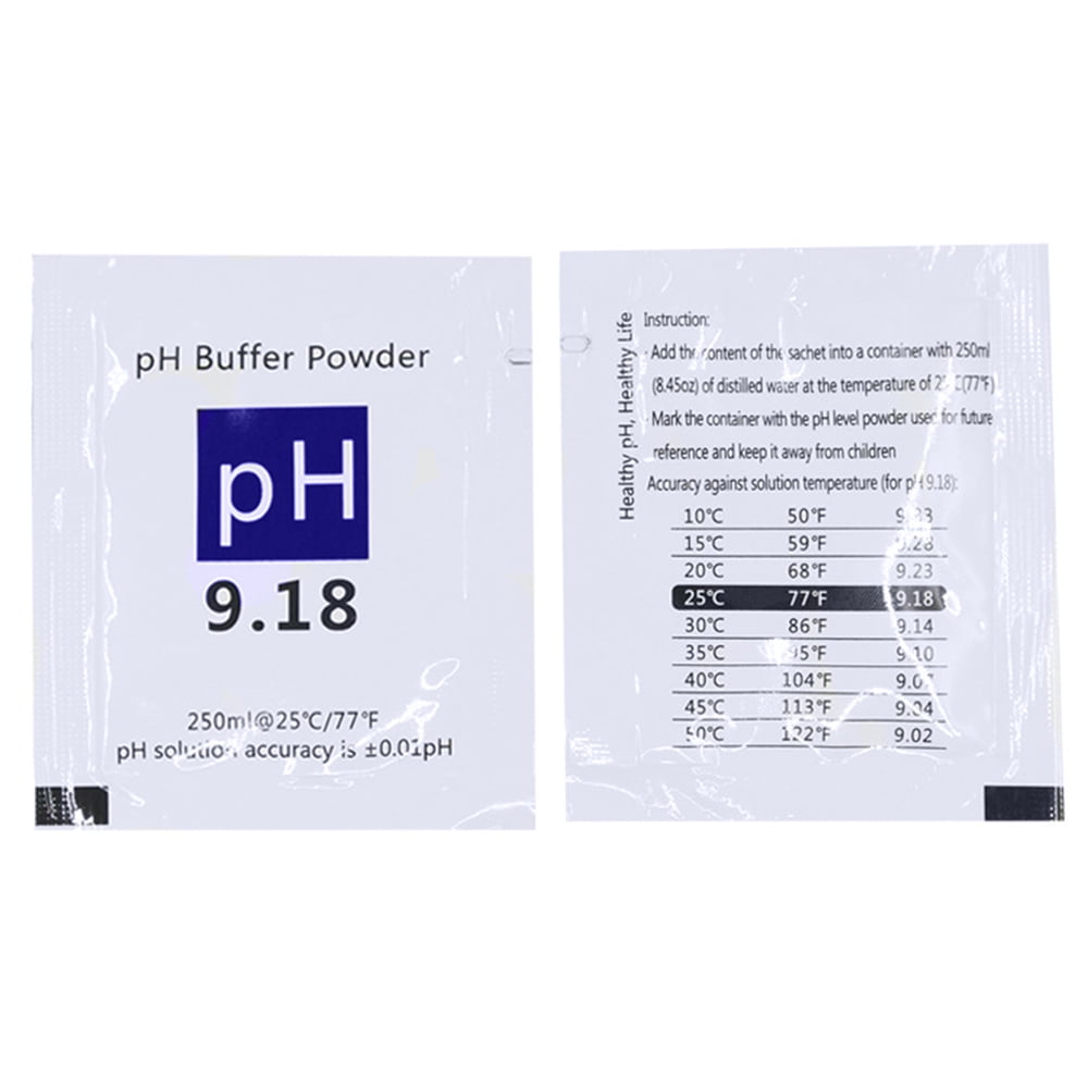 PH Tester Solution Powder PH Tester Calibration Powder Packets Suitable With Most Of Ph Meters A