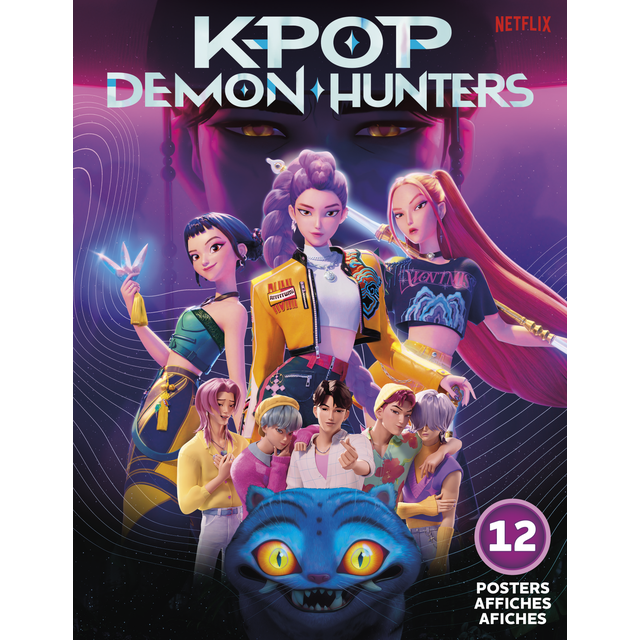 NETFLIX KPOP DEMON HUNTERS (2025) POSTER BOOK