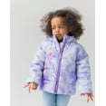 Disney Frozen Elsa Princess Anna Toddler Girls Zip Up Puffer Jacket