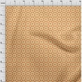 thumbnail image 4 of oneOone Georgette Viscose Light Brown Fabric Orange Sewing Craft Projects Fabric Prints By Yard 42 Inch Wide, 4 of 4