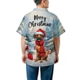 thumbnail image 5 of Merry Christmas Rhodesian Ridgeback Enjoys Woofmas Winter Xmas Holiday Hawaiian Shirt Breathable Summer Unisex Merch Ridgebacks Dog Lover Gifts - 02022, 5 of 6
