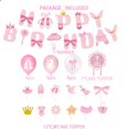 thumbnail image 5 of KYAIGUO Princess Party Decorations, Ballet Party Birthday Banners, Dance Girl House Hangings, Pink Balloons Birthday Gifts, 5 of 8
