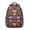 Purple-5, variant on Golden Pineapple Pattern Backpack - Tropical Fruit Design Waterproof Bookbag with Organized Storage & Lightweight Comfort