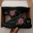 thumbnail image 4 of Coolcustomize Men's Gothic Skull Fashion Sneakers Casual Skateboarding Canvas Shoes for Women Streetwear Trendy Comfort Walking Shoes, 4 of 6