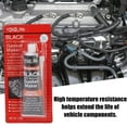 thumbnail image 3 of HLONK RTV Silicone Instant Gasket Maker black Hi Temperature Sealant 85g-Tube Engine- M2F4, 3 of 6