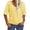 Yellow, variant on QHWAUAKFBN T Shirts For Women Graphic Summer Short Sleeve Printed Shirts Button Down Crew Neck Work Blouses Tshirts Top