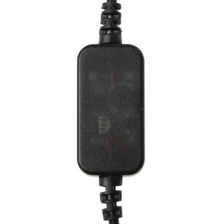 Power Converter Adapter Wired Controller USB Port 5V to 12V Car Cigarette