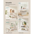 thumbnail image 6 of 2 Pack Spice Rack, Cabinet Shelf Organizers, Shelf Organizer, Countertop Organizer, Shelf Riser, Stackable, Expandable, Metal, Kitchen Counter Shelves, 6 of 8