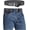 Grey, variant on Magic Buckleless Men's Stretch Belts: Comfort Revolution- Hook-Loop Adjustable No Buckle Elastic Belt for Jeans Khaki, 32-48"