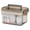 Gray, variant on Clear Large Capacity Medical Storage Box Multi-Layer Portable First Aid Kit Household Pill Medicine Organizer Case