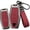 long-Red, variant on Key Fob Cover Compatible with Mitsubishi Outlander 2021-2025 4 Button Keychain Case Holder Protector,long-Black