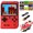 Red, variant on Portable Game Pad With 400 Games Included Additional Player Controller
