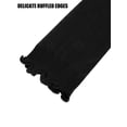 thumbnail image 6 of Deago 12 Pairs Women's Sheer Ruffle Socks Nude Stocking Summer Ultra Thin Cool See Through Silk Ankle Socks for Women, 6 of 8