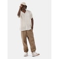 thumbnail image 3 of No Boundaries Men's and Big Men's Cotton Blend Twill Jogger Pants, Sizes XS-3XL, 3 of 6