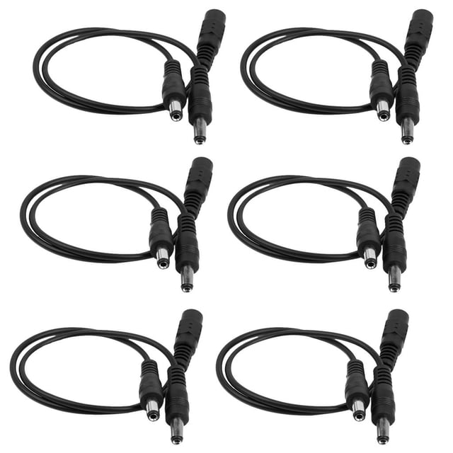 Divisor De Potencia De Corriente Continua 6pcs Baoblaze 5.5x2.1m M