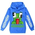 thumbnail image 1 of Unspeakable Print Kids Hooded Hoodie Long Sleeve Sweatshirt Casual Pullover Top, 1 of 2