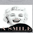 thumbnail image 3 of Marilyn Monroe - Pop Culture Icon - A Smile Is The Best Makeup - Juniors Ideal Flowy Muscle T-Shirt, 3 of 5