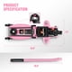 thumbnail image 4 of Gato hidráulico de piso DNA Motoring 2 toneladas, elevación de 13", rosa, 4 of 7