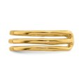 thumbnail image 3 of 14K Yellow Gold Polished 3 Row Toe Ring, 3 of 7