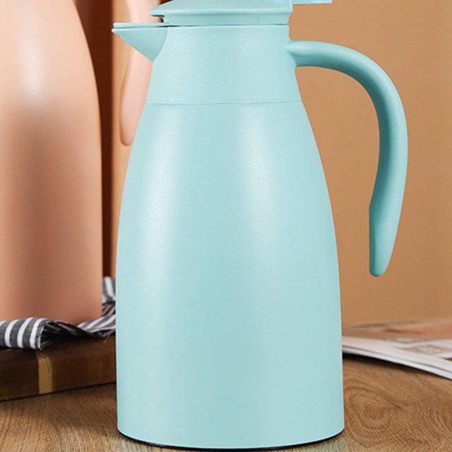 OULII Carafe à Café Thermique en Acier Inoxydable Verte Isolée sous Vide pour Maison Bureau Extérieur 1 Pce