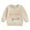 Beige, variant on Coerni Boys' Fashion Sweatshirts, 1-6 Years Toddler Boys Sweatshirts Patterned Long Sleeve Pullover Crewneck Tops Shirts