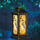 thumbnail image 5 of Topadorn Linterna Solar Colgante Lámpara Portátil Impermeable Jardín Al Aire Libre Luz LED Decorativa Pájaro Azul 10"H, 5 of 5