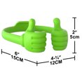 thumbnail image 4 of Honsky XL Thumbs-up Stand Holder,Tablet Stand Cradle for Desk Desktop Funny Ideas Gadgets Gifts– Universal Adjustable Flexible,Green, 4 of 9