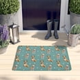 thumbnail image 2 of Chihuahua and Footprints Flannel Non Slip Door Rugs,Washable Door Mats Indoor,Decorative Door Mats,Dirt-Resistant and Absorbent Doormat for Entrance,Bedroom,Kitchen,Bathroom,23.5x16in(60x40cm), 2 of 5