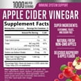 thumbnail image 3 of Apple Cider Vinegar Gummies 1000mg per Serving - Sugar Free Max Strength ACV Gummy Vitamins Supplement, Advanced Formula, Vitamin B12 Supports Metabolism & Energy, Keto Friendly, Vegan, 60 Gummies, 3 of 10