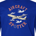 thumbnail image 4 of Inktastic Aircraft Spotter Plane Lover Long Sleeve Youth T-Shirt, 4 of 5