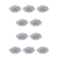 thumbnail image 1 of Injueey 200 Pieces Spacer Beads Seamless Smooth Accessories DIY Supplies Surface Reliable Electroplated Handicraft for Bracelet Necklace Type2 NO2, 1 of 6
