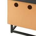 thumbnail image 6 of Safavieh Wyatt Outdoor Contemporary Square Fire Pit with Cover, 6 of 7