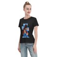 thumbnail image 4 of T-Shirt Basique à Manches Courtes pour Femmes Super Saiyan 04, 4 of 6