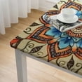 thumbnail image 5 of Acheng Sacred Geometry Square Fitted Table Cloths 100% Polyester Fiber 36*36, 5 of 8