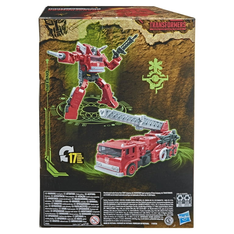 Transformers Kingdom War for Cybertron: Inferno Action
