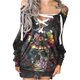 thumbnail image 1 of Mujeres Fuera Del Hombro Cruz Negra de Manga Larga Farty Vestido Casual Odeerbi ODB113059, 1 of 5