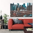 thumbnail image 2 of Cuadro Canva Listo Para Colgar Tipo Galería Puente De Brooklyn 50X75 cm, 2 of 4