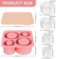 4 Compartment Silicone Ice Cube Tray Quick For Home Gatherings Drinks 4-compartment-silicone-ice-cube-tray-quick-for-home-gatherings-drinks