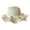 B48-Beige, variant on Boys Girls Beach Bucket Hat 54 Children's Girls Sunscreen Hat Summer Bow Sun Hat Straw Hat Braided Hat Beach Hat Sun Visor Fisherman's Hat Summer Kids Beach Hats