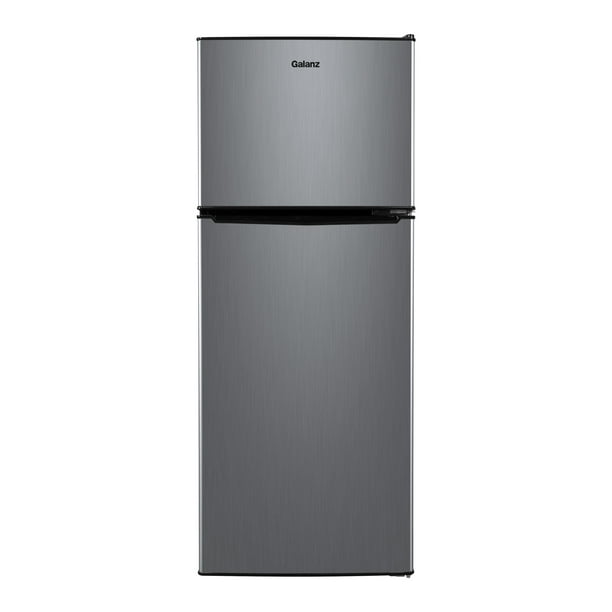 Galanz 4 6 Cu Ft Two Door Mini Fridge, Full Size Outdoor Refrigerator Freezer