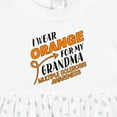 thumbnail image 4 of Inktastic I Wear Orange for My Grandma Multiple Sclerosis Awareness Girls Baby Dress, 4 of 5