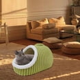 thumbnail image 3 of Seat Pad Indoor Cozy Pet Bed with Removable Mattress for Small and Medium Warm Sleeping Solution Non- Washable Slipper Bed, 3 of 3
