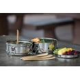 To-Go Ware Lunch Box, 2Tier, Stnls St; each: 1 - CT - Walmart.com