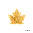 thumbnail image 1 of 50 Pcs Feuilles d'Érable d'Automne en Tissu - Décoration de Classe Automne/halloween, Table Réutilisable Saisonnière, 1 of 6