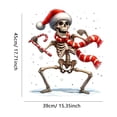 thumbnail image 3 of Decoraciones Navideñas XWSHYW Pegatinas de Pared Calaveras Bailando, 3 of 6