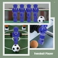 thumbnail image 4 of KAKOWELY 5Pcs Foosball Player Soccer Machine Replacement Player Foosball Machine Accessories,4.13X"X1.38"X1.06", 4 of 5